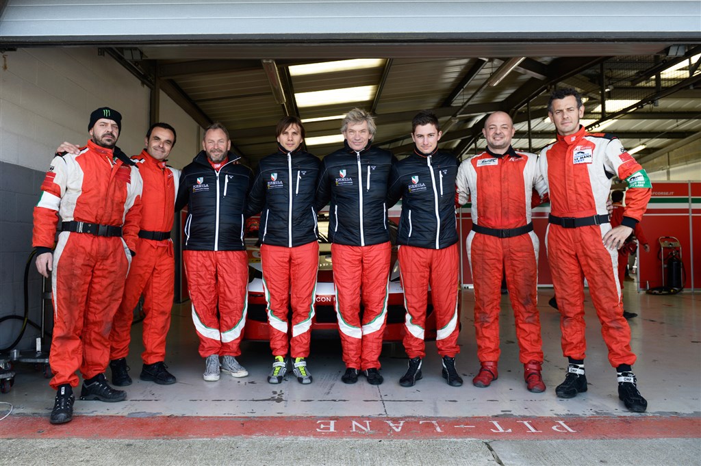 Dansk Ferrari-team deltager i officiel Le Mans-test